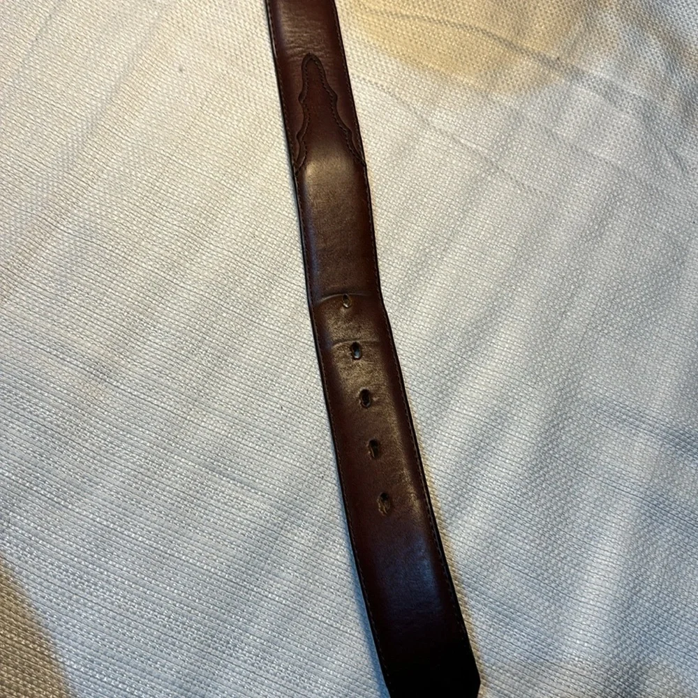 2/$30 Justin Top Grain Leather Men’s Belt Size 38